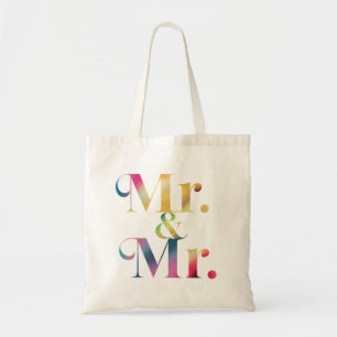 Mr & Mr Gay Bachelor Party Homohuwelijk Tote Bag