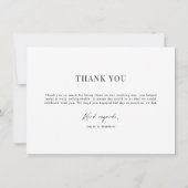 Mr & Mr Wedding Foto Dank u Kaart (Achterkant)