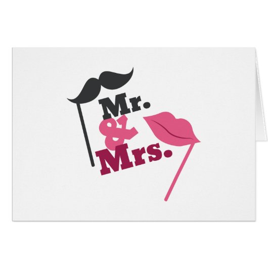 Mr & Mrs. (Voorkant Horizontaal)