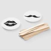 Mr. Mrs. Bride of bruidegom huwelijksspel Handwaaier (Niet-gemonteerd)