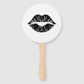 Mr. Mrs. Bride of bruidegom huwelijksspel Handwaaier (Voorkant)