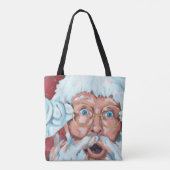 Mr. & Mrs. Claus Tote Bag (Achterkant)