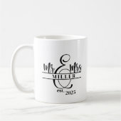 Mr. & Mrs. Coffee Mug (Gauche)