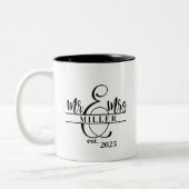 Mr. & Mrs. Coffee Mug (Gauche)