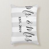 Mr & Mrs Decoratief Kussen (Voorkant(Verticaal))