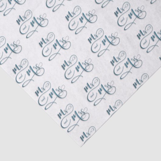 Mr. & Mrs Design Tissuepapier (Detail)