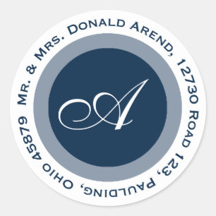 Mr. & Mrs Donald Arend Return Address Labels