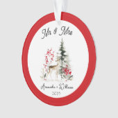 Mr Mrs First Christmas Housewarming mr and mrs  (devant)