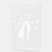 Mr. & Mrs. Forever After Personalized Wedding (Angle)