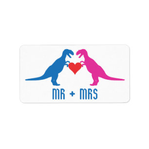 Mr+Mrs. - Love Dinosaurs Etiket
