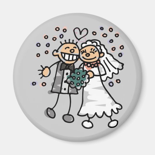Mr & Mrs Magnet Magneet (Voorkant)
