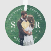 Mr & Mrs Newlyweds First Christmas Multiple Photo (dos)