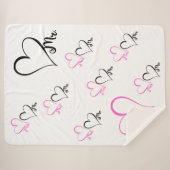 Mr. & Mrs. Sherpa Blanket Sherpa Deken (Voorkant (horizontaal))