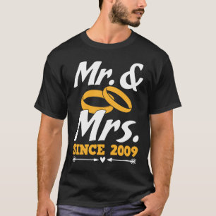 Mr & Mrs. sinds 2009: Mister en gemist T-shirt