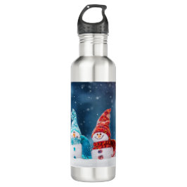 Mr & Mrs Snowman RVS Fles