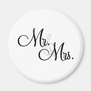 Mr & Mrs Unieke items Magneet