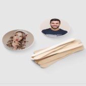 Mr of Mrs. | Haar of hem | Bride Groom Wedding Gam Handwaaier (Niet-gemonteerd)