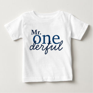 Mr Onederful Baby T-shirt