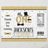 Mr. Onederful Verjaardagsfeestje Chiptas Favoriete Flyer (Voorkant)