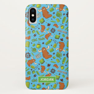 Mr. Orlando Pattern Persoonlijke telefoonhoes iPhone X Hoesje