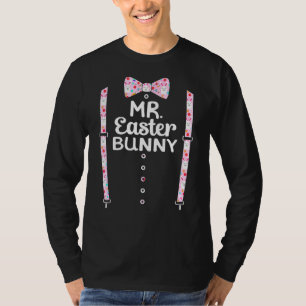 Mr Paashaas Jongens Paashangers Kinder paaspasta T-shirt