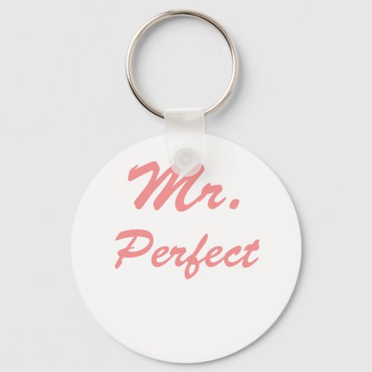 Mr Perfect Sleutelhanger (Voorkant)