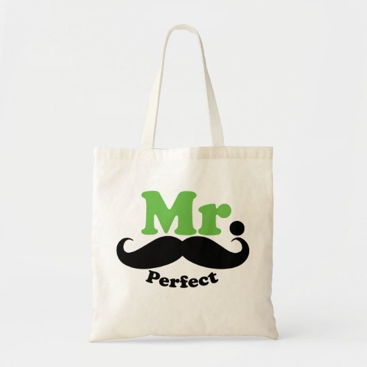 Mr Perfect Tote Bag (Voorkant)