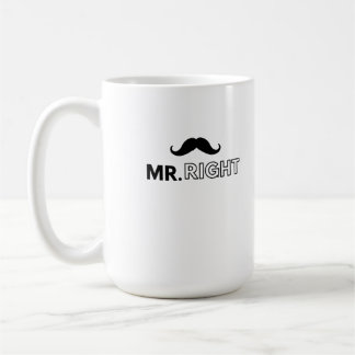 Mr. Precies perfect overeenkomend stel voor hem Koffiemok