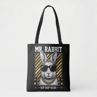 Mr Rabbit Hip Hop Hare Tote Draagtas
