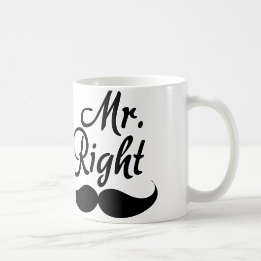 Mr Right Koffiemok (Rechts)