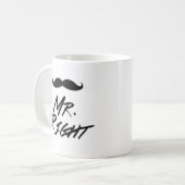 Mr Right Koffiemok (Voorkant links)