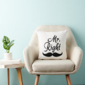 Mr Right Kussen (Stoel)