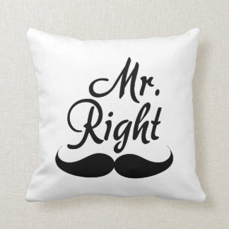 Mr Right Kussen