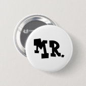 Mr. Ronde Button 5,7 Cm (Voorkant /achterkant)