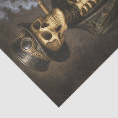 Mr Skelly Tissuepapier (Detail)