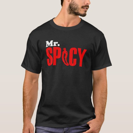 Mr Spicy Matching Spicy T Shirt (Voorkant)