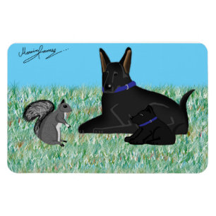 Mr Squirrel - Squirless Conversation Magneet