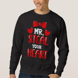 Mr Steal Your He Valentijnsdag Funny V Day Boys K Trui