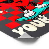 Mr Steal Your Heart For Boys Toddlers Valentine's  Poster (Hoek)