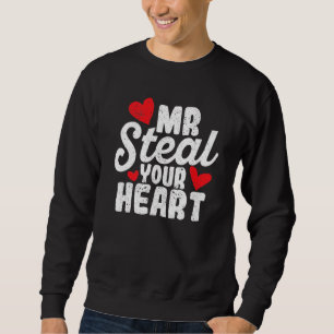 Mr Steel je hart Valentijnsdag koppels Toddle Trui