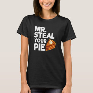 Mr Steel Uw Taart Jongens Thanksgiving citaat T-shirt
