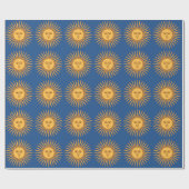 Mr Sun Cadeaupapier (Vlak)