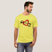 Mr Swipe Rechts Mobiele Dating App Schattige Ontwe T-shirt (Voorkant volledig)