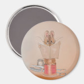 Mr. Tatters Muis Grote Koelkast Magneet (Voorkant / Achterkant)