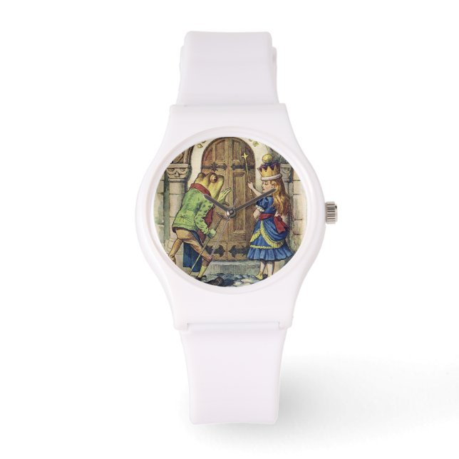 Mr Toad en Alice in Wonderland Horloge (Voorkant)
