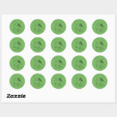 Mr Vomit Ronde Sticker (Vel)