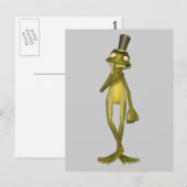 Mr Warts the Cartoon Frog Briefkaart (Voorkant / Achterkant)