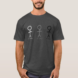 Mr White, Mr Gray en Mr Black T-shirt