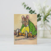 MR ZEEKWIKKELS, NA BEATRIX POTTER BRIEFKAART (Staand voorkant)