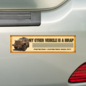 MRAP MaxxPro-Bumpersticker Bumpersticker (Op auto)